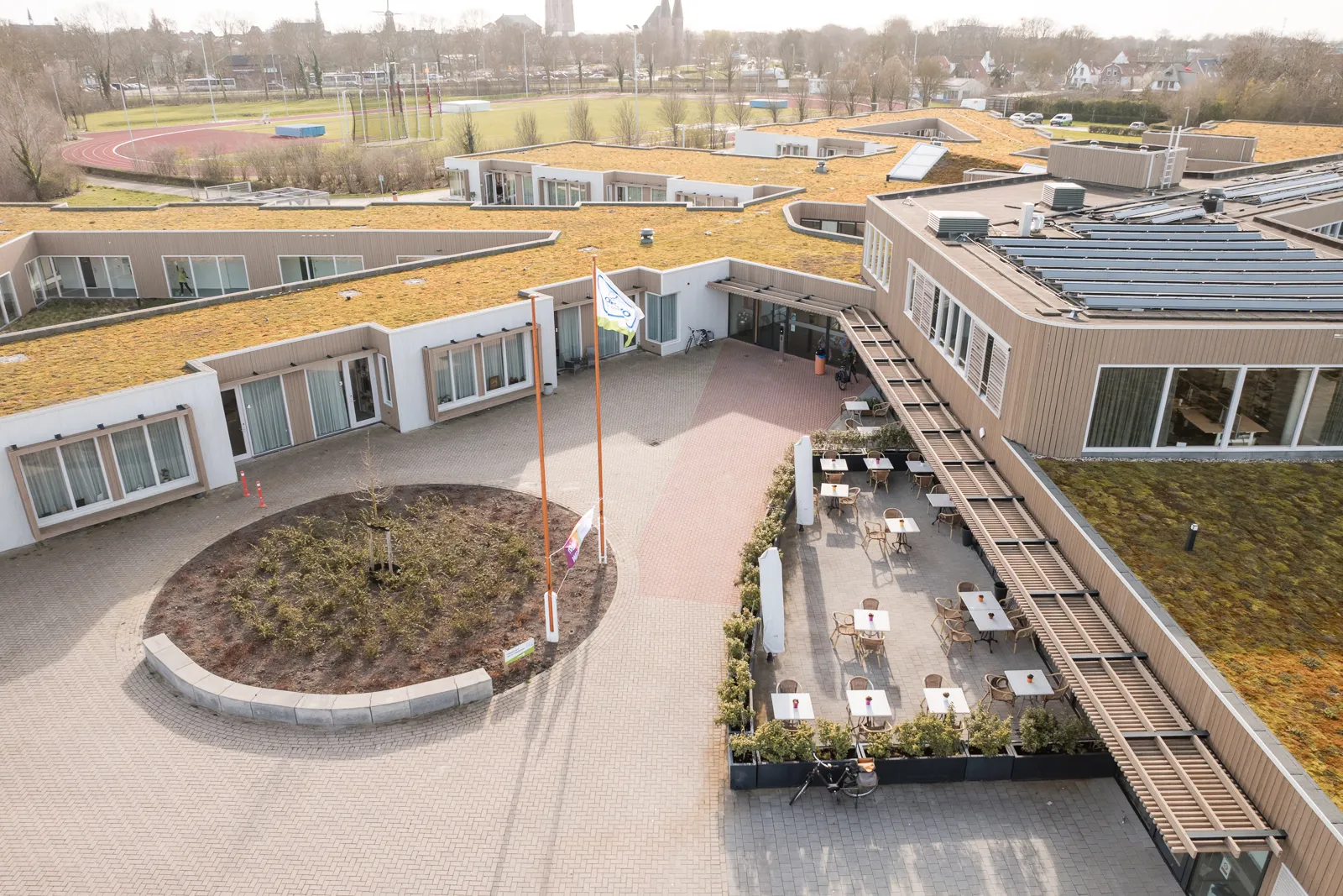 Zierik7 luchtfoto ingang